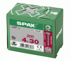 CABEZA REDONDA SPAX T-STAR PLUS T20 ROSCA COMPLETA WIROX 200 UD.