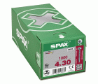 CABEZA REDONDA SPAX T-STAR PLUS T20 ROSCA COMPLETA WIROX 1000 UD.