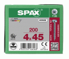 CABEZA REDONDA SPAX T-STAR PLUS T20 ROSCA COMPLETA WIROX 200 UD.