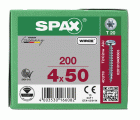 CABEZA REDONDA SPAX T-STAR PLUS T20 ROSCA COMPLETA WIROX 200 UD.