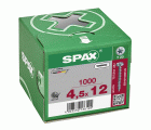 CABEZA REDONDA SPAX T-STAR PLUS T20 ROSCA COMPLETA WIROX 1000 UD.
