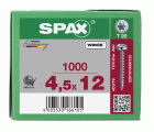 CABEZA REDONDA SPAX T-STAR PLUS T20 ROSCA COMPLETA WIROX 1000 UD.