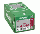 CABEZA REDONDA SPAX T-STAR PLUS T20 ROSCA COMPLETA WIROX 500 UD.