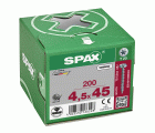 CABEZA REDONDA SPAX T-STAR PLUS T20 ROSCA COMPLETA WIROX 200 UD.