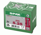 CABEZA REDONDA SPAX T-STAR PLUS T20 ROSCA COMPLETA WIROX 200 UD.