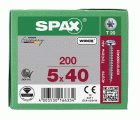 CABEZA REDONDA SPAX T-STAR PLUS T20 ROSCA COMPLETA WIROX 200 UD.