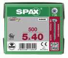 CABEZA REDONDA SPAX T-STAR PLUS T20 ROSCA COMPLETA WIROX 500 UD.