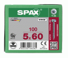 CABEZA REDONDA SPAX T-STAR PLUS T20 ROSCA COMPLETA WIROX 100 UD.