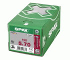 CABEZA REDONDA SPAX T-STAR PLUS T20 ROSCA COMPLETA WIROX 100 UD.