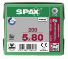 CABEZA REDONDA SPAX T-STAR PLUS T20 ROSCA COMPLETA WIROX 200 UD.