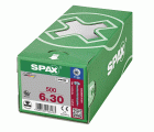 CABEZA REDONDA SPAX T-STAR PLUS T30 ROSCA COMPLETA WIROX 500 UD.