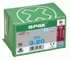 CABEZA REDONDA SPAX-S A2 T-STAR PLUS T10 ROSCA COMPLETA 200 UD.