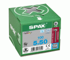 CABEZA REDONDA SPAX A2 T-STAR PLUS T20 ROSCA COMPLETA 100 UD.