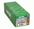 CABEZA ARANDELA SPAX T-STAR PLUS T30 ROSCA PARCIAL 4CUT WIROX 50 UD.