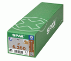 CABEZA ARANDELA SPAX T-STAR PLUS T30 ROSCA PARCIAL 4CUTFRÄSER WIROX 50 UD.