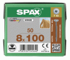 CABEZA ARANDELA SPAX T-STAR PLUS T40 ROSCA COMPLETA WIROX 50 UD.