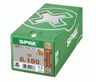 CABEZA ARANDELA SPAX T-STAR PLUS T40 ROSCA PARCIAL 4CUT WIROX 50 UD.