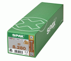 CABEZA ARANDELA SPAX T-STAR PLUS T40 ROSCA PARCIAL 4CUT WIROX 50 UD.