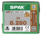 CABEZA ARANDELA SPAX T-STAR PLUS T40 ROSCA PARCIAL 4CUT WIROX 50 UD.