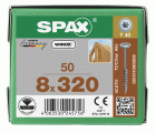 CABEZA ARANDELA SPAX T-STAR PLUS T40 ROSCA PARCIAL 4CUT WIROX 50 UD.