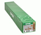 CABEZA ARANDELA SPAX T-STAR PLUS T40 ROSCA PARCIAL 4CUT WIROX 25 UD.