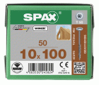 CABEZA ARANDELA SPAX T-STAR T50 ROSCA COMPLETA WIROX 50 UD.