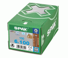 CABEZA ARANDELA SPAX A2 T-STAR PLUS T30 ROSCA PARCIAL 100 UD.