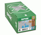 CABEZA ARANDELA SPAX A2 T-STAR PLUS T40 ROSCA COMPLETA 50 UD.