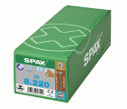 CABEZA ARANDELA SPAX A2 T-STAR PLUS T40 ROSCA PARCIAL 4CUT 50 UD.
