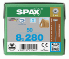 CABEZA ARANDELA SPAX A2 T-STAR PLUS T40 ROSCA PARCIAL 4CUT 50 UD.