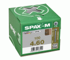 CABEZA PLANA SPAX-M T-STAR PLUS T20 ROSCA PARCIAL CUT WIROX 100 UD.