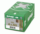 CABEZA PLANA SPAX-M T-STAR PLUS T20 ROSCA PARCIAL CUT WIROX 200 UD.