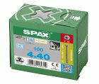 CABEZA GOTA DE SEBO SPAX-S A2 CABEZA PEQUEÑA T-STAR PLUS T15 CUT 100 UD.