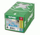 CABEZA GOTA DE SEBO SPAX-S A2 CABEZA PEQUEÑA T-STAR PLUS T15 ROSCA PARCIAL CUT 100 UD.