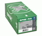 CABEZA PLANA SPAX-RA T-STAR PLUS T30 ROSCA COMPLETA WIROX 100 UD.