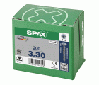 CABEZA PLANA SPAX-S NERVIOS DE FRENADO T-STAR PLUS T10 ROSCA COMPLETA WIROX 200 UD.