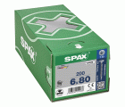 CABEZA MÚLTIPLE PLANA SPAX T-STAR PLUS T30 ROSCA COMPLETA WIROX 200 UD.