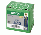 CABEZA PLANA SPAX-S NERVIOS DE FRENADO T-STAR PLUS T10 ROSCA COMPLETA YELLOX 200 UD.