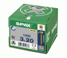CABEZA PLANA SPAX-S NERVIOS DE FRENADO T-STAR PLUS T10 ROSCA COMPLETA YELLOX 1000 UD.