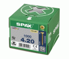 CABEZA MÚLTIPLE PLANA SPAX T-STAR PLUS T20 ROSCA COMPLETA YELLOX 1000 UD.