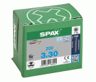 CABEZA PLANA SPAX-S A2 NERVIOS DE FRENADO T-STAR PLUS T10 ROSCA COMPLETA 200 UD.