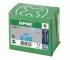 CABEZA PLANA SPAX-S A2 NERVIOS DE FRENADO T-STAR PLUS T10 ROSCA COMPLETA 200 UD.