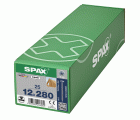CABEZA PLANA SPAX-S NERVIOS FRESADORES T-STAR PLUS T50 ROSCA COMPLETA CUT WIROX 25 UD.