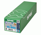 CABEZA MÚLTIPLE PLANA SPAX-S A4 T-STAR PLUS T50 ROSCA COMPLETA CUT 50 UD.