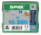 CABEZA MÚLTIPLE PLANA SPAX-S A4 T-STAR PLUS T50 ROSCA COMPLETA CUT 50 UD.