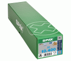 CABEZA MÚLTIPLE PLANA SPAX-S A4 T-STAR PLUS T50 ROSCA COMPLETA CUT 50 UD.