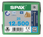CABEZA PLANA SPAX-S A4 NERVIOS FRESADORES T-STAR PLUS T50 ROSCA COMPLETA CUT 25 UD.