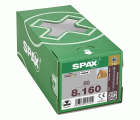 CABEZA CILÍNDRICA SPAX-S T-STAR PLUS T40 ROSCA COMPLETA CUT WIROX 50 UD.