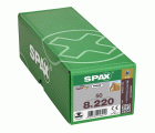 CABEZA CILÍNDRICA SPAX T-STAR PLUS T40 ROSCA COMPLETA CUT WIROX 50 UD.