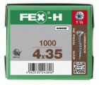 FEX-H BR T-STAR PLUS T15 ROSCA PARCIAL WIROX 1000 UD.